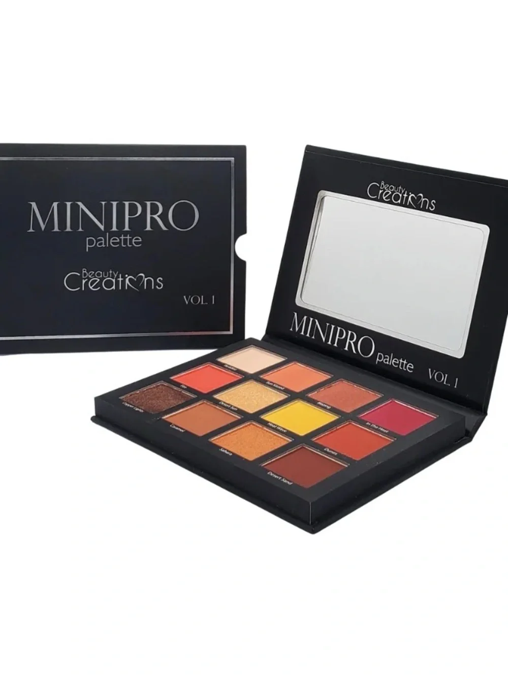 MINIPRO Palette Set - Black Compact Eyeshadow Collection (4)